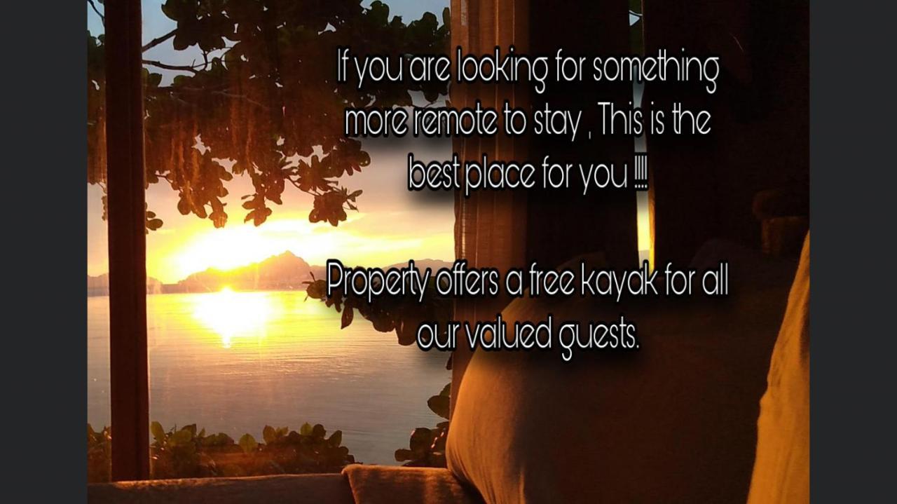 Hut Sunset Island View Hotel El Nido Exterior photo