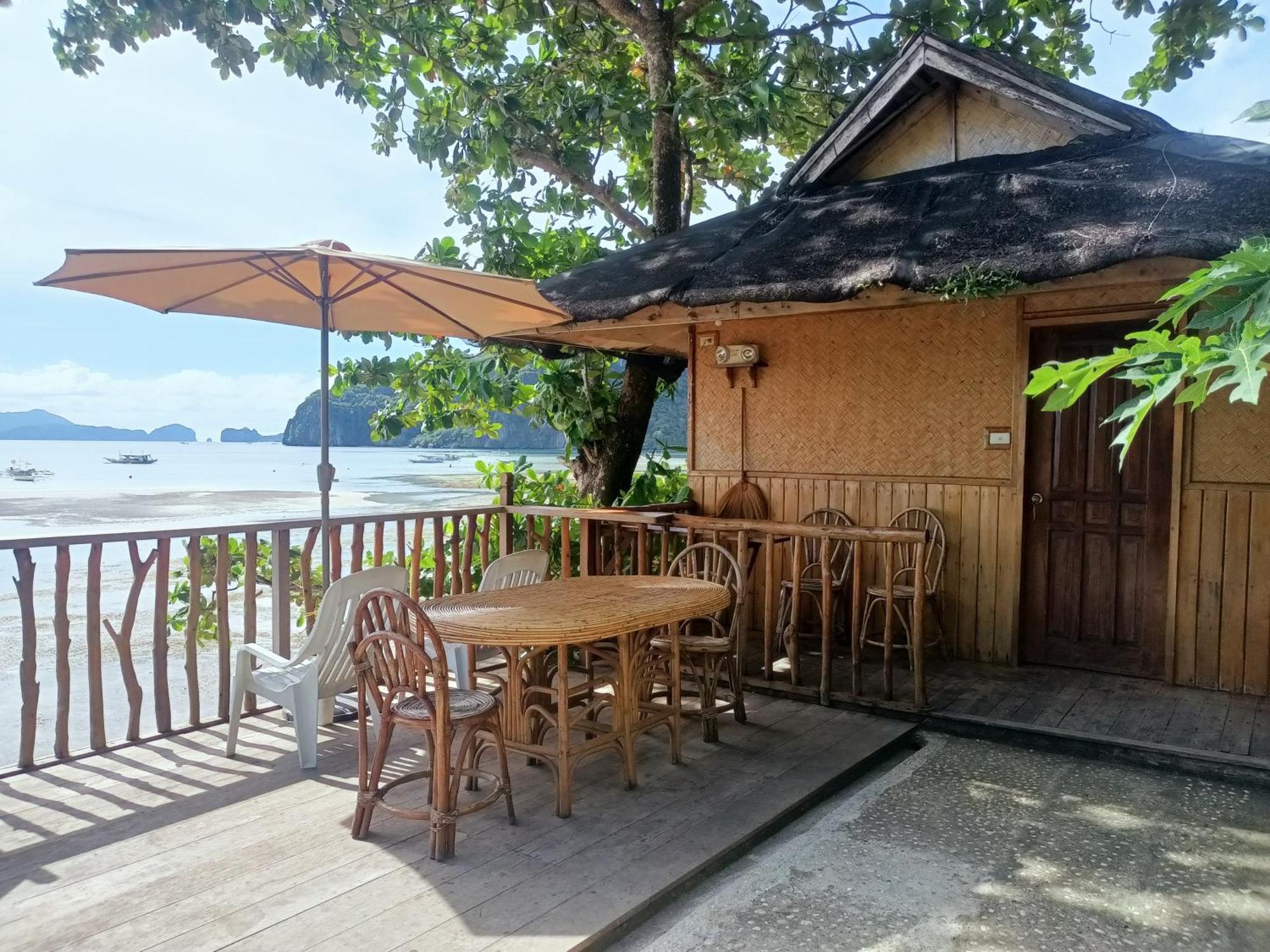 Hut Sunset Island View Hotel El Nido Exterior photo